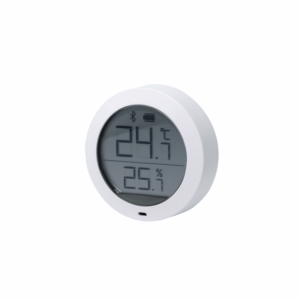 xiaomi aqara bluetooth temperature and humidity sensor round with lcd display
