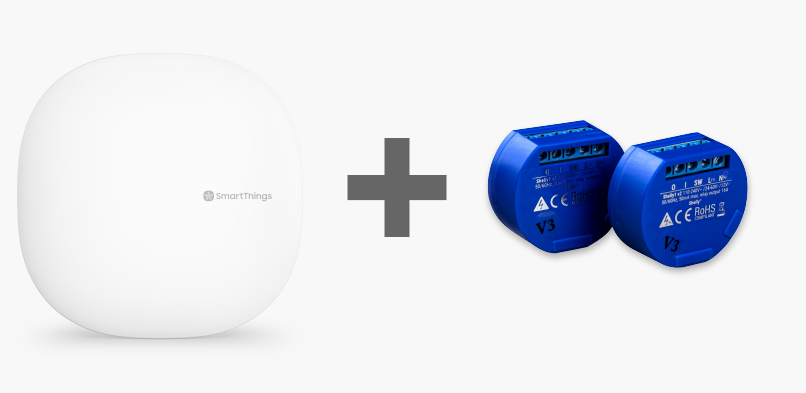 Shelly1 – Integration with Samsung SmartThings