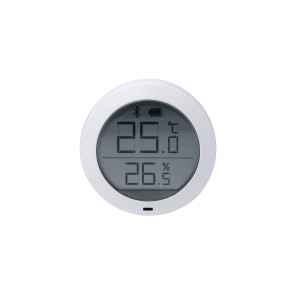 senzor de temperatura umiditate cu afisaj lcd bluetooth rotund xiaomi aqara