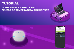 tutorial senzor de temperatura umiditate wifi shelly