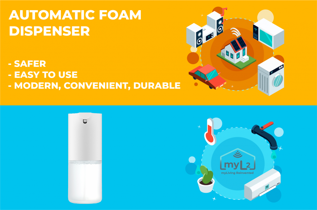 Xiaomi Automatic Foam Dispenser myL2 Connect Blog Automatizari case inteligente