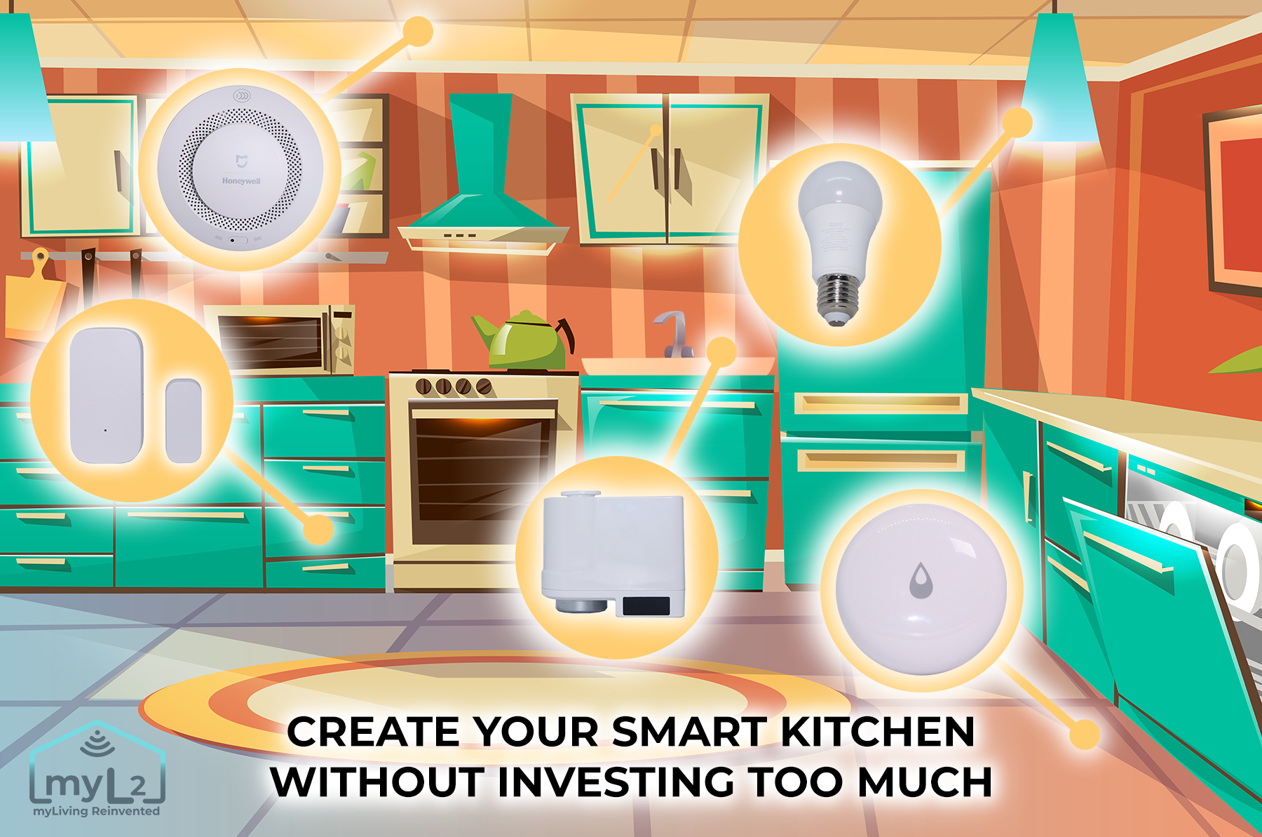 Create your Smart Kitchen without investing too much